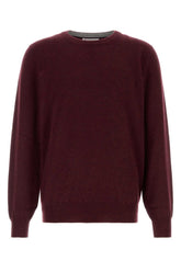 Brunello Cucinelli Crewneck Sweater — Burgundy