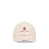 Brunello Cucinelli BRM252D9850CJL69BB Baseball Cap — Beige