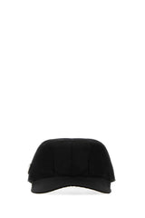 Prada CAPPELLI Recycled Nylon Baseball Cap — Black