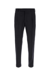 Pt Torino Stretch Wool Blend Trousers — Blue