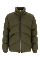 Tom Ford Microfiber Down Jacket — Olive Green