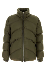 Tom Ford Microfiber Down Jacket — Olive Green