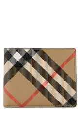 Burberry Hipfold Wallet — Beige