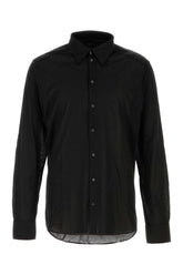 Dolce & Gabbana Silk Jersey Shirt — Black