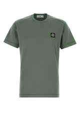 Stone Island Cotton T-shirt — Green