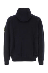 Stone Island Virgin Wool Hoodie — Blue