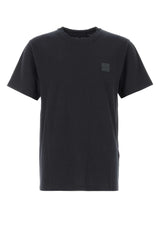 Stone Island Logo-Patch Cotton T-Shirt — Navy