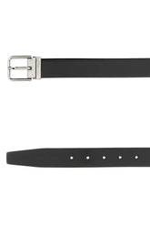 Dolce & Gabbana Leather Belt — Black