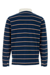 Etro Stripes Polo Shirt — Navy