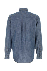 Fendi Chamb Shirt — Blue