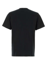 Stone Island Logo-Patch Cotton T-shirt — Black