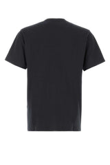 Stone Island Logo-Patch Cotton T-Shirt — Navy
