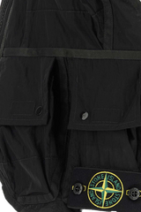 Stone Island Multi-Pocket Nylon Jacket — Black