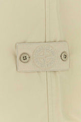 Stone Island Cotton Cargo Chino Pants — Beige
