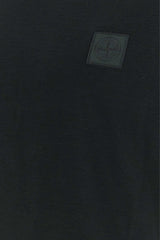 Stone Island Logo-Patch Cotton T-shirt — Black