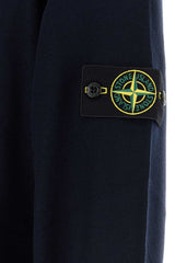 Stone Island Virgin Wool Crew-Neck Sweater — Navy