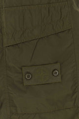 Stone Island Nylon Cargo Cargo Pants — Green