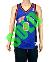 New York Knicks Latrell Spreewell Champion Jersey Sz. 44