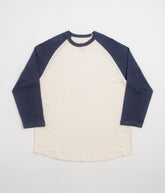 Mollusk Hemp Baseball T-Shirt - Navy