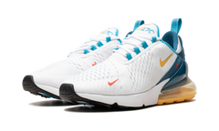 Air Max 270 "White Industrial Blue Citron Pulse" FJ4000 100
