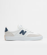 New Balance Numeric 340 Shoes - White / Navy