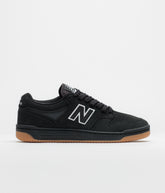 New Balance Numeric 480 Shoes - Black / Black / Gum