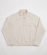 Nike ACG Wolf Grid 1/2 Zip Sweatshirt - Light Orewood Brown / Cream II / Summit White