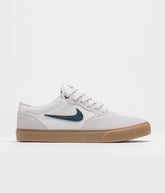 Nike SB Chron 2 Shoes - Vast Grey / Armory Navy - Dark Russet