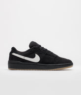 Nike SB Code 58 Shoes - Black / Summit White - Black - Gum Light Brown
