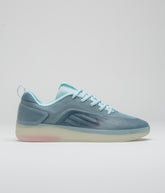 Nike SB Nyjah 4 Shoes - Glacier Blue / Black - Smokey Blue - Sail