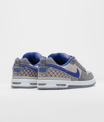 Nike SB P-Rod 1 OG Shoes - Flint Grey / Deep Royal Blue - Flint Grey