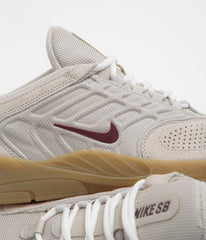 Nike SB Vertebrae Shoes - Cream II / Burgundy Crush - Phantom