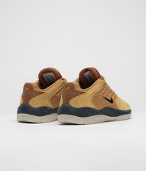 Nike SB Vertebrae Shoes - Wheat / Black - Light British Tan - Obsidian