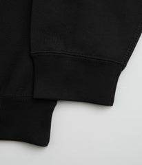 Nike Solo Swoosh Crewneck Sweatshirt - Black / White / White