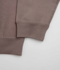 Nike Solo Swoosh Crewneck Sweatshirt - Mink Brown / White
