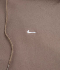 Nike Solo Swoosh Hoodie - Mink Brown / Mink Brown / White