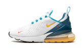 Air Max 270 "White Industrial Blue Citron Pulse" FJ4000 100