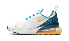 Air Max 270 "White Industrial Blue Citron Pulse" FJ4000 100