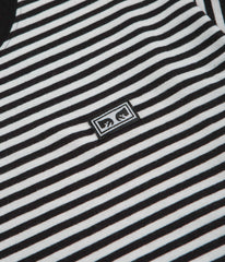 Obey Established Works Eyes Stripe T-Shirt - Black