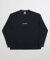 Pasteelo Pique Sports Long Sleeve T-Shirt - Navy
