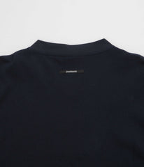 Pasteelo Pique Sports Long Sleeve T-Shirt - Navy