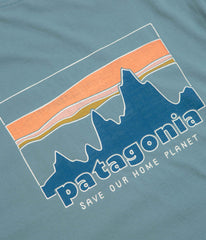 Patagonia 73 Skyline T-Shirt - Blue Sage