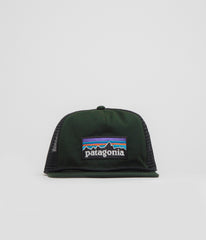 Patagonia Airfarer Cap - P-6 Logo: Old Growth Green