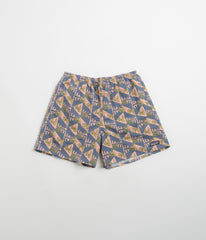 Patagonia Baggies 5" Shorts - Jaguar Geo: Dolomite Blue