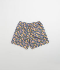Patagonia Baggies 5" Shorts - Jaguar Geo: Dolomite Blue