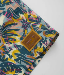 Patagonia Baggies Longs 7" Shorts - Wild Botanist: Tidal Teal