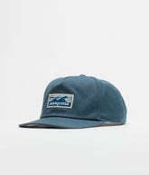 Patagonia Boardshort Label Funfarer Cap - Summit Blue