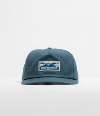 Patagonia Boardshort Label Funfarer Cap - Summit Blue
