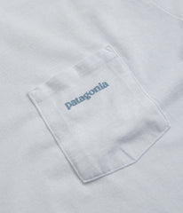 Patagonia Boardshort Logo Pocket Responsibili-Tee T-Shirt - White