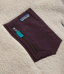 Patagonia Classic Retro-X Jacket - Natural / Obsidian Plum